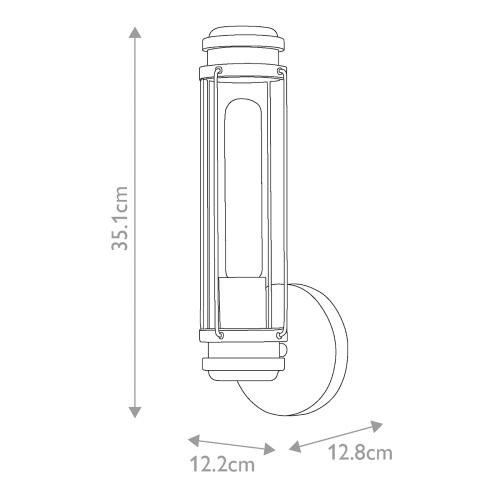 Бра для ванных комнат Hinkley, Арт. HK-MASTHEAD1-HBBK фото 5