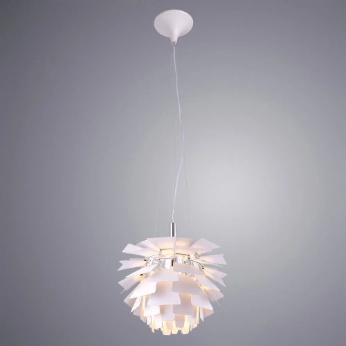 Подвесной светильник Arte Lamp BOTTICELLI A8008SP-1WH фото 2 Подвесной светильник Arte Lamp BOTTICELLI A8008SP-1WH фото 2