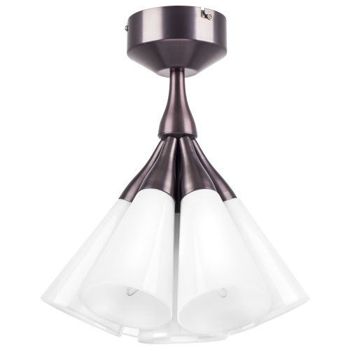 757070 Люстра CONE 7х10W (led) E14 КОФЕЙНЫЙ/БЕЛЫЙ 757070 Люстра CONE 7х10W (led) E14 КОФЕЙНЫЙ/БЕЛЫЙ