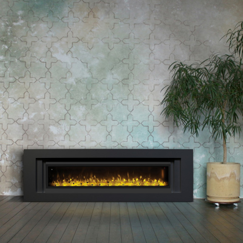 Электрокамин RealFlame Stockholm 60 BLM черный с очагом Manhattan 1560 фото 6 Электрокамин RealFlame Stockholm 60 BLM черный с очагом Manhattan 1560 фото 6