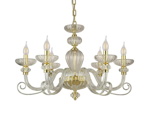 Подвесная люстра Newport 8626/C mat.soft gold clear М0071526 Подвесная люстра Newport 8626/C mat.soft gold clear М0071526