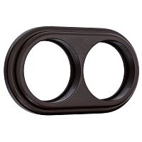 Рамка на 2 поста венге W0025226