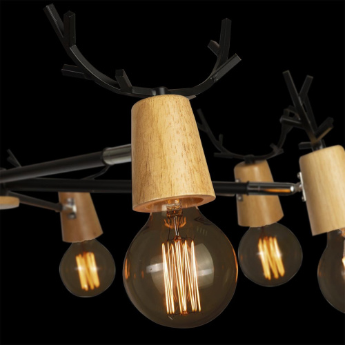 10024/8 Black Люстра на штанге LOFT IT Sven фото 3