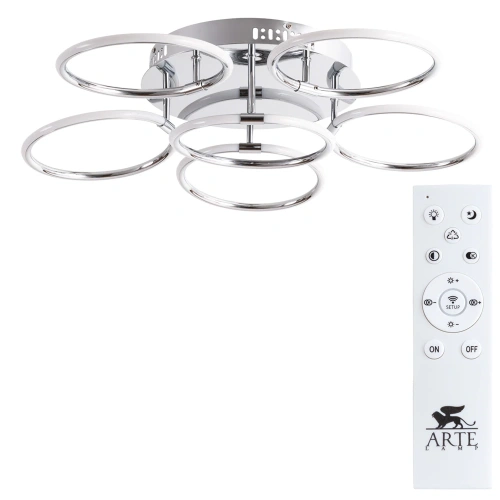 Потолочная люстра Arte Lamp PRESTO A2516PL-6CC Потолочная люстра Arte Lamp PRESTO A2516PL-6CC