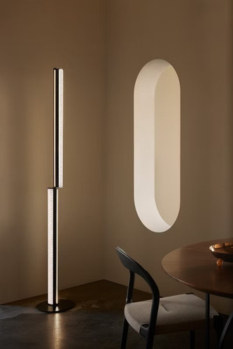 Торшер Modula Twisted light grey/plisse фото 2