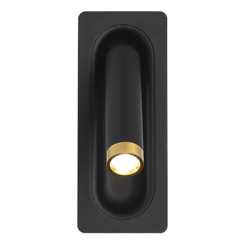 SL6238.401.01 Светильник настенный ST-Luce черный/черный,латунь LED 1*3W 4000K PARILLA фото 3