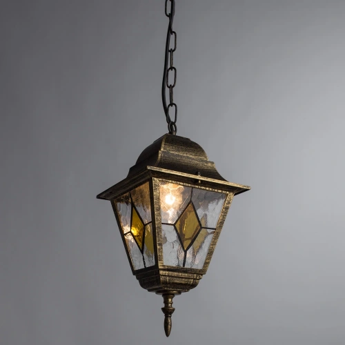 Уличный подвесной светильник Arte Lamp BERLIN A1015SO-1BN фото 2