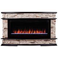 Электрокамин RealFlame Frankfurt 42/BV AO античный дуб с очагом Saphir 42