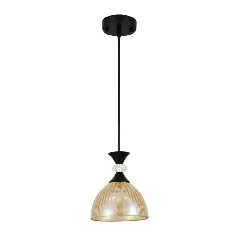 Подвесной светильник Escada 1112/1S E14*40W Black/Amber фото 2 Подвесной светильник Escada 1112/1S E14*40W Black/Amber фото 2