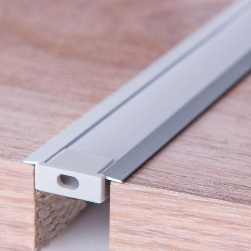 Встраиваемый алюминиевый профиль для светодиодной ленты LL-2-ALP007 фото 2