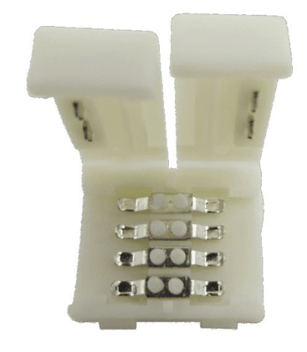 Коннектор для ленты RGB SWG 4pin-10mm 000165 фото 3 Коннектор для ленты RGB SWG 4pin-10mm 000165 фото 3