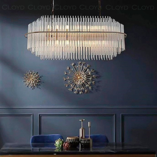 Люстра Cloyd VACOMBE-B C14 / шир. 100 см - латунь (арт.10781) фото 3