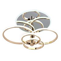 Потолочный светильник Escada 10213/4 LED*84+24W Chrome/Gold