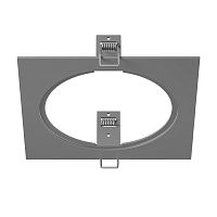 217819 Рамка INTERO 111 QUADRO СЕРЫЙ