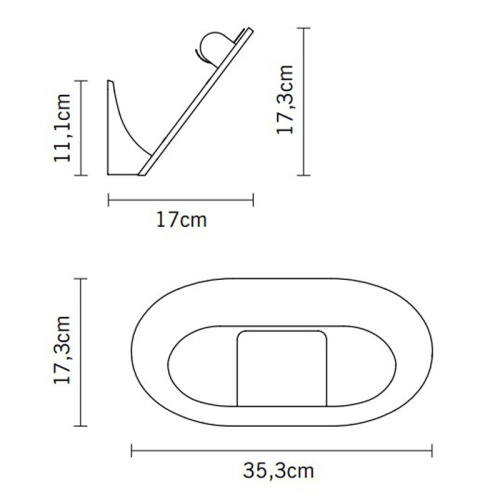 Настенный светильник D94D0101 фото 2
