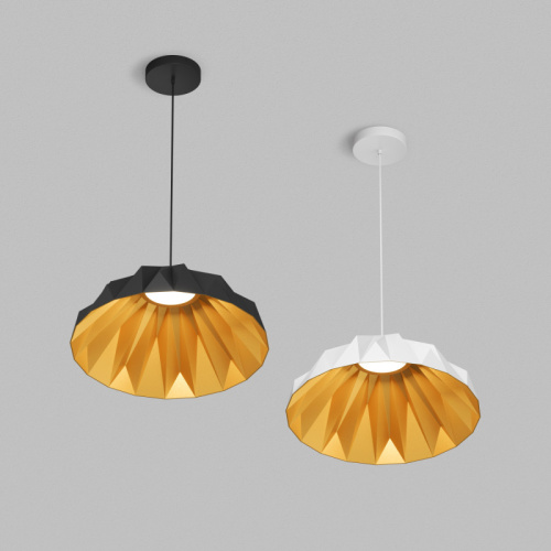 Потолочный подвесной светильник Denkirs ORIGAMI | ОРИГАМИ DK6655-BK+SG фото 3