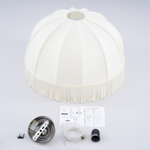 Citilux Базель CL407031 Подвесной светильник бронза с бежевым абажуром фото 9 Citilux Базель CL407031 Подвесной светильник бронза с бежевым абажуром фото 9
