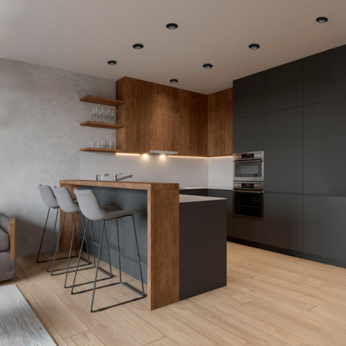 10319/B Black Встраиваемый светильник LOFT IT Flash фото 4