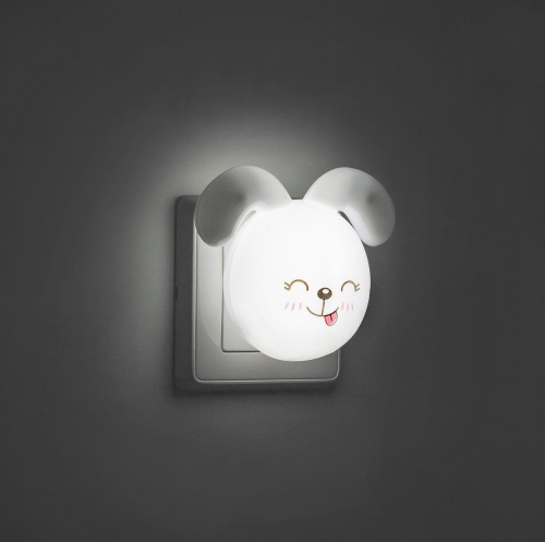 Светильник ночник Feron FN1167 1W 220V, белый фото 2 Светильник ночник Feron FN1167 1W 220V, белый фото 2