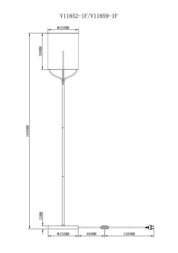 Торшер Moderli V11859-1F Inari фото 7 Торшер Moderli V11859-1F Inari фото 7