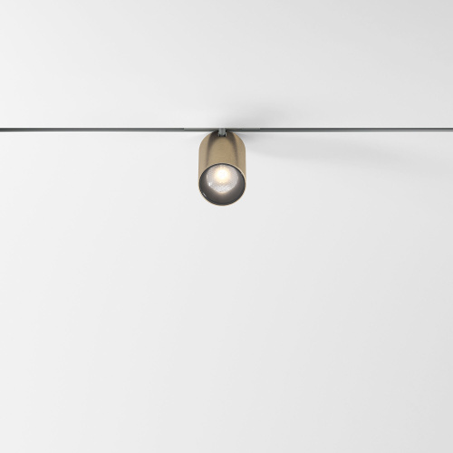 Mini Magnetic Трековый светильник 5W 3000K латунь/черный 85202/01 фото 5