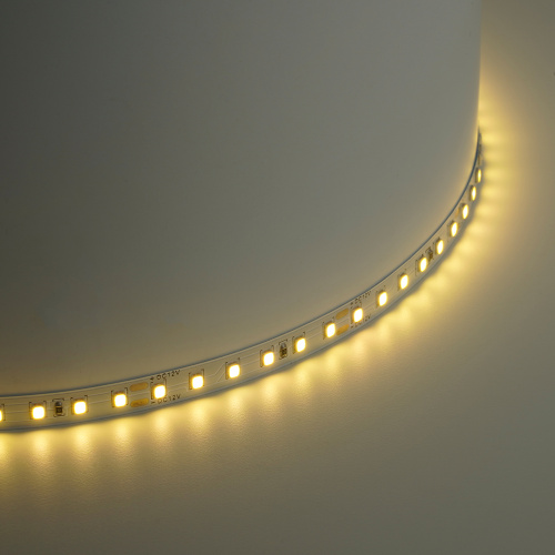 Лента светодиодная  SST02 SAFFIT 120SMD(2835)/м 9.6Вт/м 12V 5000*8*1.22мм 3000К, IP20 фото 5