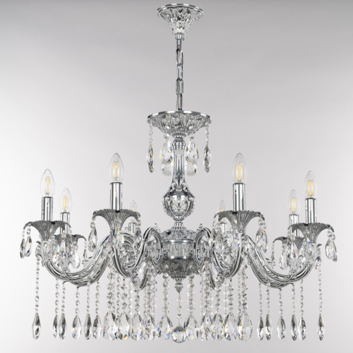 Люстра с хрустальными подвесками AL79101/8/250 A NW Bohemia Ivele Crystal (Богемия Ивеле Кристалл) фото 4
