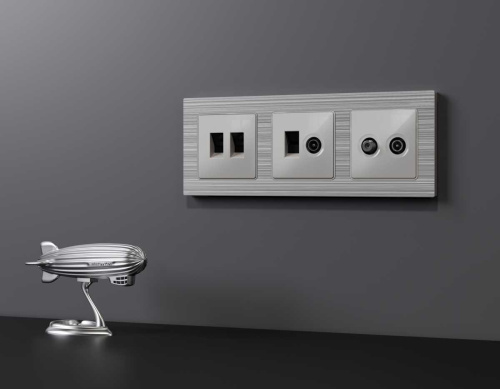 Лицевая панель AMBRELLA VOLT ALFA AP4133 Лицевая панель AMBRELLA VOLT ALFA AP4133