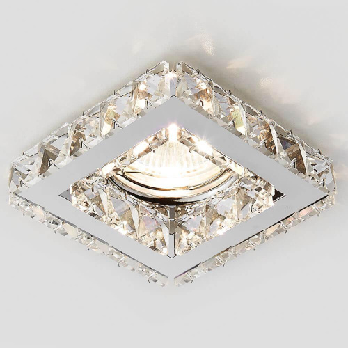 Встраиваемый светильник Ambrella light Crystal K110 CL/CH фото 2