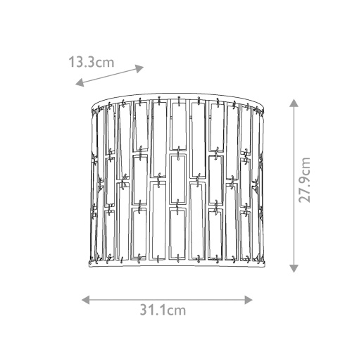 Бра Hinkley Lighting, Арт. HK-GEMMA2-A-VBZ фото 2