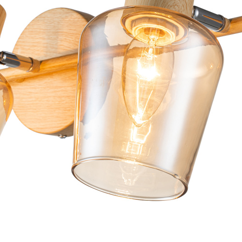 Настенно-потолочный свет Escada 691/3P E14*40W Wood фото 5 Настенно-потолочный свет Escada 691/3P E14*40W Wood фото 5