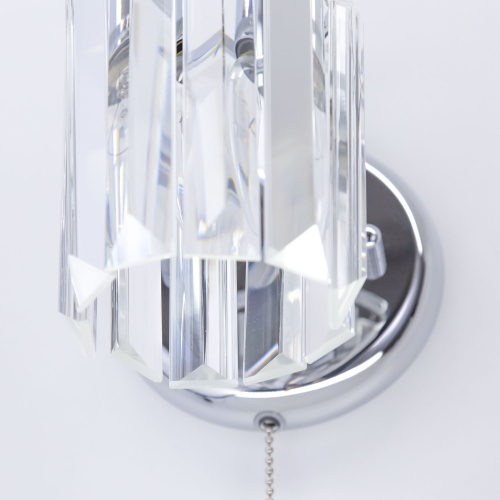 Citilux Синди CL330311 Бра хрустальное с выключателем Хром фото 7 Citilux Синди CL330311 Бра хрустальное с выключателем Хром фото 7