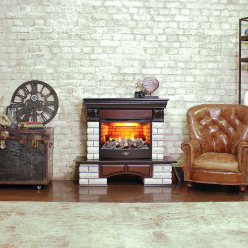 Электрокамин RealFlame Country Lux Rock AO античный дуб с очагом 3D Firestar 25,5 фото 6 Электрокамин RealFlame Country Lux Rock AO античный дуб с очагом 3D Firestar 25,5 фото 6