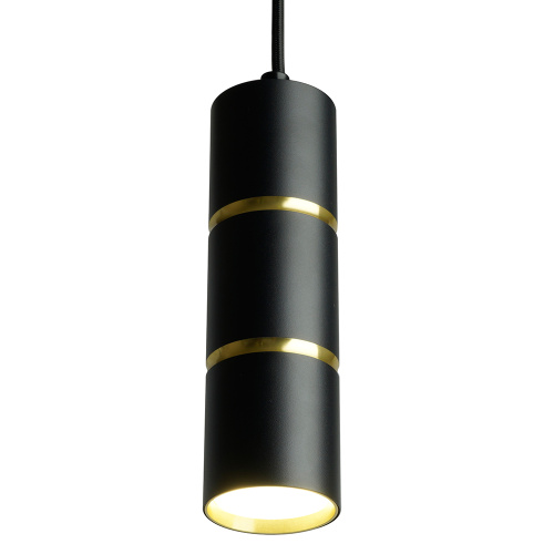 Светильник потолочный Feron ML1868  Barrel ZEN levitation на подвесе MR16 35W, 230V, чёрный, золото 55*180 фото 15