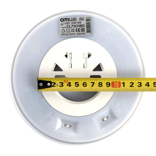 Citilux ETALON CL750180 LED Светильник с подсветкой Белый+Бук фото 15 Citilux ETALON CL750180 LED Светильник с подсветкой Белый+Бук фото 15