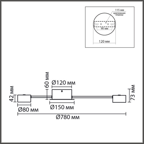 8343/8C COMFI LN26 252 белый, металл Люстра GX53 LED 8*7W 220V TORINA фото 2 8343/8C COMFI LN26 252 белый, металл Люстра GX53 LED 8*7W 220V TORINA фото 2