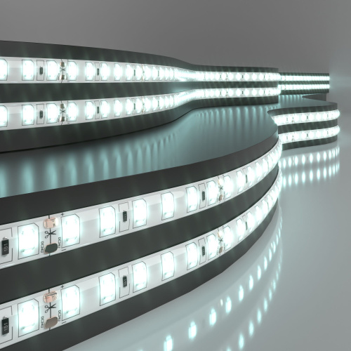 Светодиодная лента 24 В 9,6 Вт/м 120 Led/м 2835 IP65, холодный белый 6500K, 5 м Лента светодиодная 24V 9,6W 120Led 2835 IP65 холодный белый, 5м Светодиодная лента 24 В 9,6 Вт/м 120 Led/м 2835 IP65, холодный белый 6500K, 5 м Лента светодиодная 24V 9,6W 120Led 2835 IP65 холодный белый, 5м