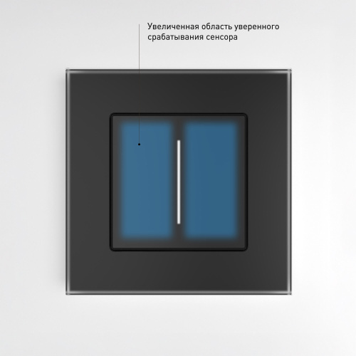 Умный сенсорный диммер (черный) W3443108 фото 3 Умный сенсорный диммер (черный) W3443108 фото 3