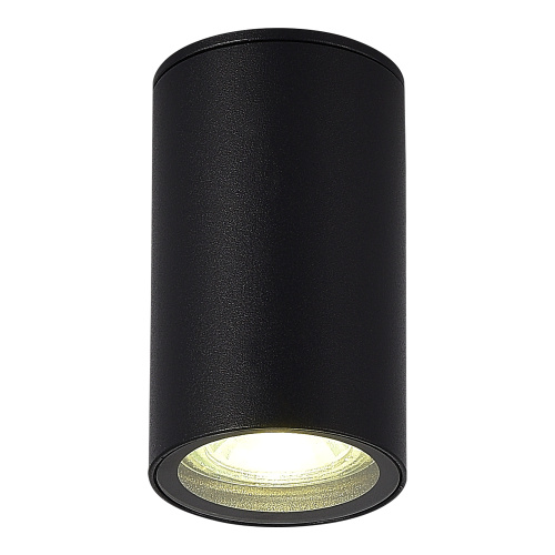 SL9010.412.01 Светильник уличный потолочный ST-Luce черный GU10 1*50W TUBO