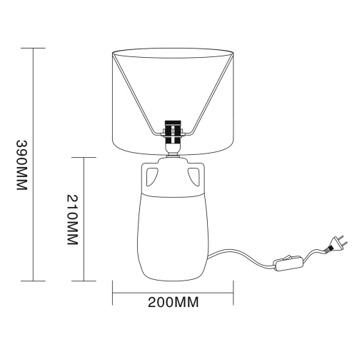 Настольный светильник Escada 10201/L E27*40W Beige фото 2