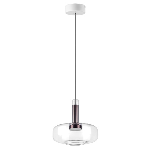 792110 Люстра DISCO 6W LED 300LM 120G БЕЛЫЙ/ПРОЗРАЧНЫЙ 3000K