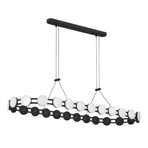 SL6610.403.26 Светильник подвесной ST-Luce черный/белый LED 1*50W 4000K MONRO фото 2