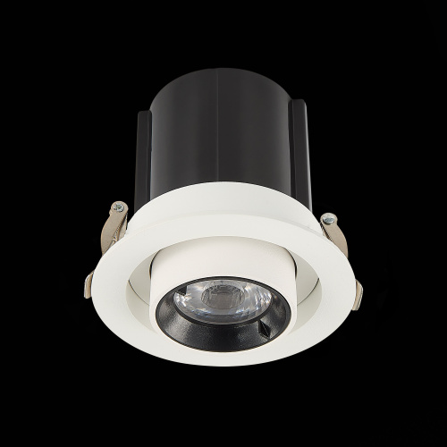ST702.238.12 Св-к встр. Белый LED 1*12W 3000K 900Lm Ra80 24° IP20 D90xH92 180-240V Встраиваемые светильники фото 4