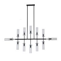 Подвесная люстра Indigo Saetta 11053/12R Black V000566