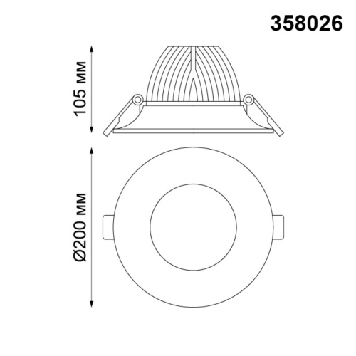 358026 SPOT NT19 532 белый Встраиваемый светильник IP20 LED 4100К 30W 220V GLOK фото 3 358026 SPOT NT19 532 белый Встраиваемый светильник IP20 LED 4100К 30W 220V GLOK фото 3
