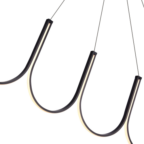 SL6202.413.01 Светильник подвесной ST-Luce Черный LED 1*68W 3000K HEIT фото 3