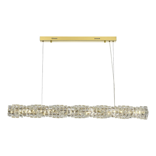 SL6010.203.30 Светильник подвесной ST-Luce Золотистый/Прозрачный LED 1*30W ESPIRA фото 2