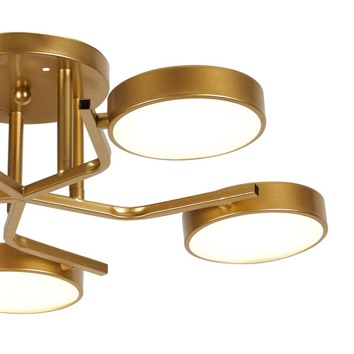 Потолочный светильник Escada 10273/5 LED*60W Champagne gold фото 2 Потолочный светильник Escada 10273/5 LED*60W Champagne gold фото 2
