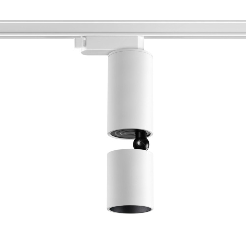 359320 PORT NT24 280 белый Светильник трековый однофазный трехжильный IP20 LED 10W 85-265V 3000K 1100Лм TUBO фото 2