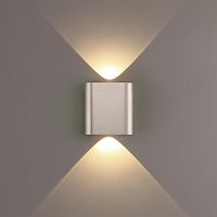 7106/2WL HIGHTECH ODL26 441 Настенный светильник светильник матовый никель/металл IP20 LED 2W 3000K 220V MAGNUM